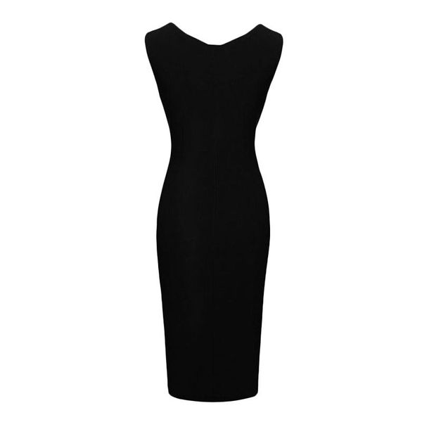 casual dresses women summer dress sleeveless bodycon elegant ol pencil deep-v slim party black red vestidos, Black;gray
casual dresses women summer dress sleeveless bodycon elegant ol pencil deep-v slim party black red vestidos, Black;gray