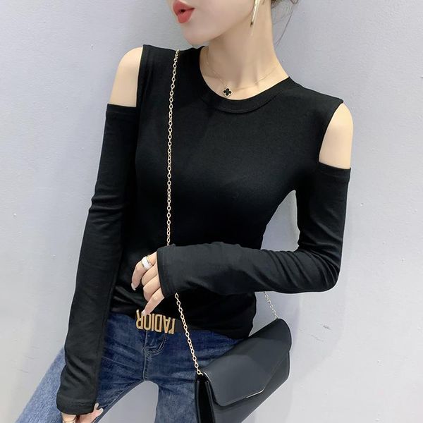 women's t-shirt #5813 spring 2021 off shoulder t-shirts for women cotton o neck casual t shirt femme long sleeve female slim sexy, White
women's t-shirt #5813 spring 2021 off shoulder t-shirts for women cotton o neck casual t shirt femme long sleeve female slim sexy, White