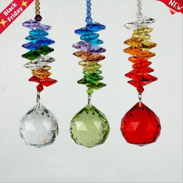 crystal prism suncatcher 3cm faceted ball chaner part rainbow maker window hanging ornament home garden wedding decor crafts decorations
crystal prism suncatcher 3cm faceted ball chaner part rainbow maker window hanging ornament home garden wedding decor crafts decorations