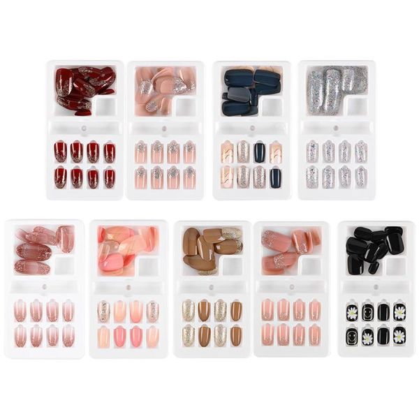 press on manicure tips artificial sets false nail full cover fake extension for household loving accessories art kits
press on manicure tips artificial sets false nail full cover fake extension for household loving accessories art kits