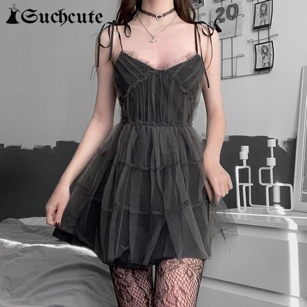 casual dresses goth aesthetics mesh patchwork mini for women dark academia fashion spaghetti strap ladies summer 5v7c, Black;gray
casual dresses goth aesthetics mesh patchwork mini for women dark academia fashion spaghetti strap ladies summer 5v7c, Black;gray
