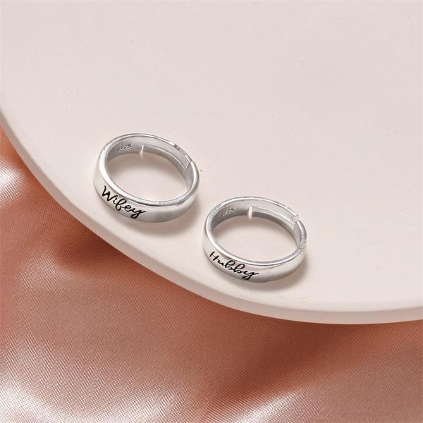 2pcs letter couple ring for women men fashion simple opening adjustable jewelry girlfriend valentine's day gift cluster rings, Golden;silver
2pcs letter couple ring for women men fashion simple opening adjustable jewelry girlfriend valentine's day gift cluster rings, Golden;silver