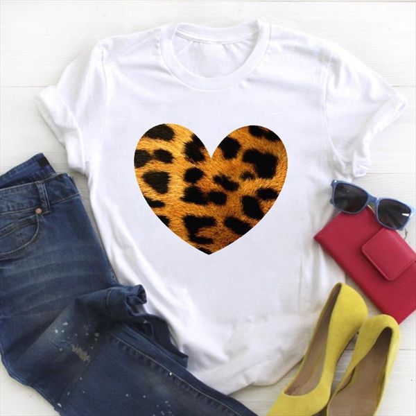 and women cartoon leopard love men t shirt print short sleeve ladies summer tee female clothes womens graphic, White;black
and women cartoon leopard love men t shirt print short sleeve ladies summer tee female clothes womens graphic, White;black