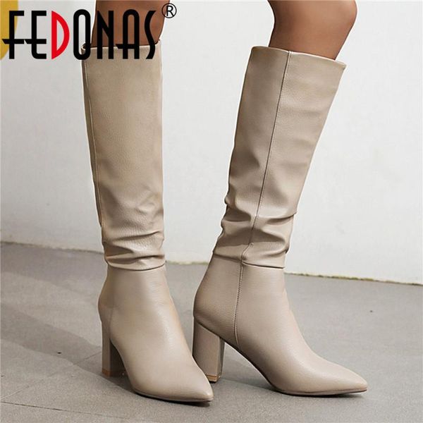 high heels boots 2021 autumn winter pointed toe knee band design night club shoes woman, Black
high heels boots 2021 autumn winter pointed toe knee band design night club shoes woman, Black