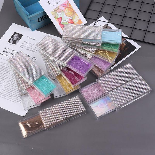 false eyelashes 3d packaging empty lash case bling glitter eyelash box pull diamond 1pc
false eyelashes 3d packaging empty lash case bling glitter eyelash box pull diamond 1pc