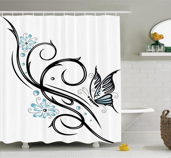 shower curtains tattoo decor curtain leaf like design with blue flowers and a flying butterfly image bath for bathroom bathtub
shower curtains tattoo decor curtain leaf like design with blue flowers and a flying butterfly image bath for bathroom bathtub