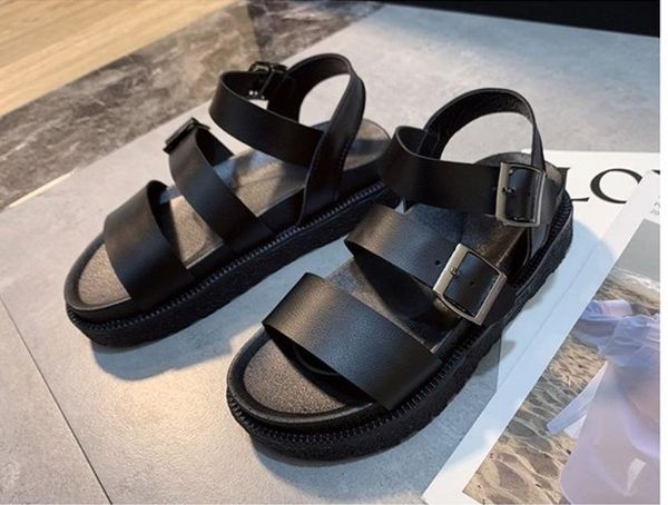 sandals summer shoes woman flat platform women soft leather casual open toe gladiator wedges beach dro 2021, Black
sandals summer shoes woman flat platform women soft leather casual open toe gladiator wedges beach dro 2021, Black