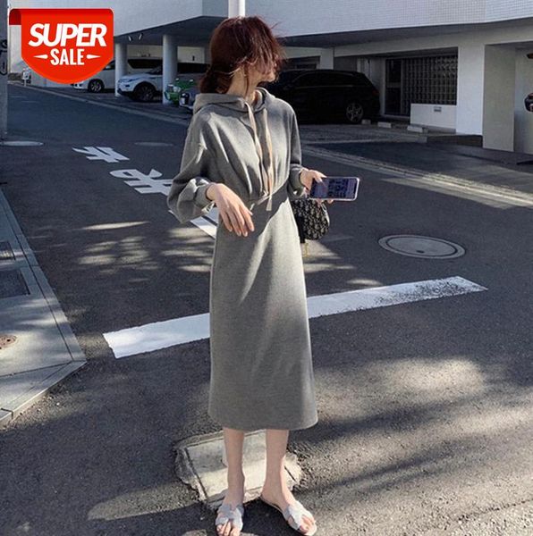 hooded sweater knitted dress women's clothing year net celebrity western style waist fashionable street fried long skirt #gr43, Black;gray
hooded sweater knitted dress women's clothing year net celebrity western style waist fashionable street fried long skirt #gr43, Black;gray