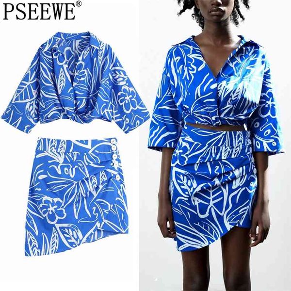 summer set woman 2 pieces skirt suits blue print crop women outfit fashion high waist ruched mini skirts sets 210519, White
summer set woman 2 pieces skirt suits blue print crop women outfit fashion high waist ruched mini skirts sets 210519, White