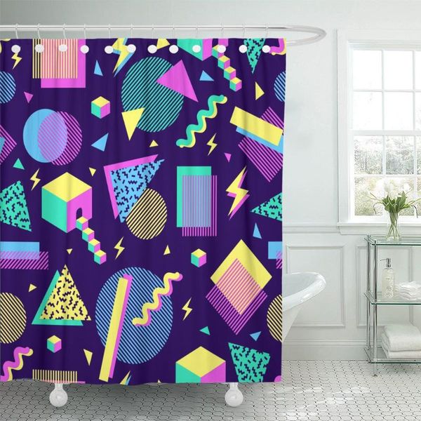 shower curtains multicolor geometric shapes on dark retro vintage abstract 80s curtain waterproof polyester fabric 72 x inches
shower curtains multicolor geometric shapes on dark retro vintage abstract 80s curtain waterproof polyester fabric 72 x inches