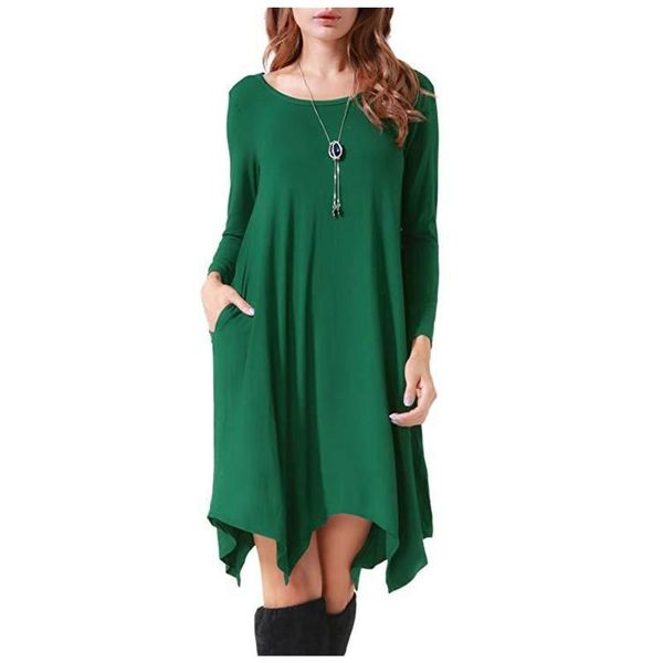 casual dresses 2021 summer autumn dress women's long sleeves o collar solid color irregular loose and comfortable cott, Black;gray
casual dresses 2021 summer autumn dress women's long sleeves o collar solid color irregular loose and comfortable cott, Black;gray