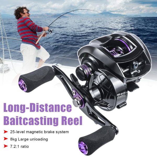 baitcasting reels reel 8kg drag 12+1bb 7.2:1 high speed ratio metal spool magnetic brake system bass fishing accessories
baitcasting reels reel 8kg drag 12+1bb 7.2:1 high speed ratio metal spool magnetic brake system bass fishing accessories