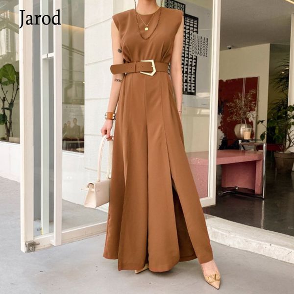 summer female elegant slim jumpsuit trousers women casual split casual long pants overalls with belt 210518, Black;white
summer female elegant slim jumpsuit trousers women casual split casual long pants overalls with belt 210518, Black;white
