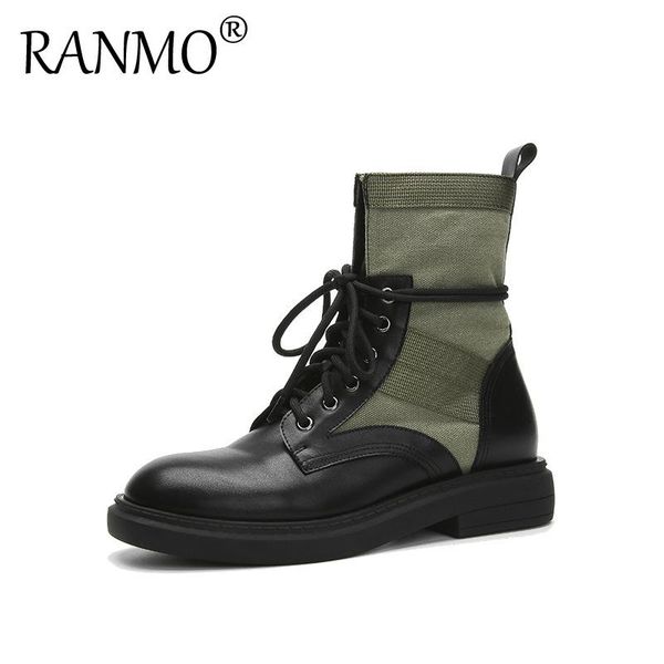boots cool european and american style autumn winter flat bottom comfort short women's lace up military, Black
boots cool european and american style autumn winter flat bottom comfort short women's lace up military, Black