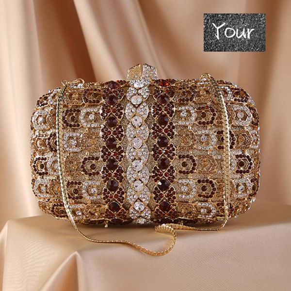 evening bags white rhinestone wedding clutch purse fashion gold metal crystal clutches luxury ladies diamond prom dinner handbags female bag
evening bags white rhinestone wedding clutch purse fashion gold metal crystal clutches luxury ladies diamond prom dinner handbags female bag