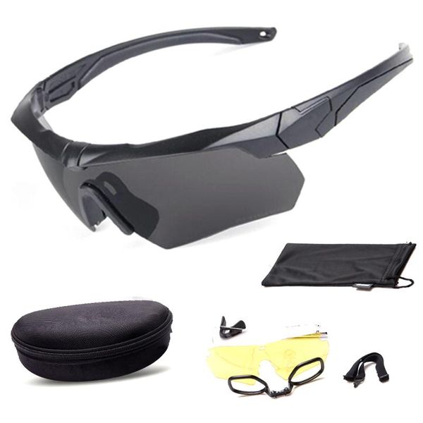 outdoor eyewear military glasses tactical goggles shooting cs riding mountainering 3 lens polarized uv400 cycling sunglasses
outdoor eyewear military glasses tactical goggles shooting cs riding mountainering 3 lens polarized uv400 cycling sunglasses