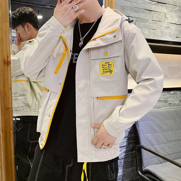 spring/autumn jacket men slim fit fashion windbreaker loose casual chic arrival coat male clothing plus size m-3xl men's jackets, Black;brown
spring/autumn jacket men slim fit fashion windbreaker loose casual chic arrival coat male clothing plus size m-3xl men's jackets, Black;brown