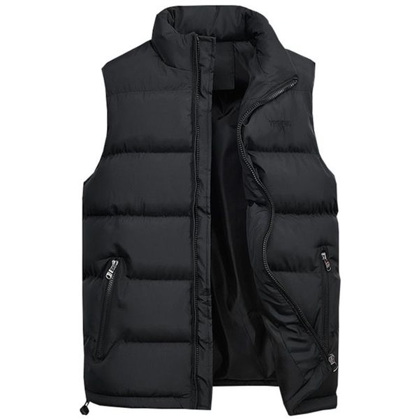 autumn winter fashion men's casual stand collar thick warm cotton vest / solid color down sleeveless parkas waistcoat vests, Black;white
autumn winter fashion men's casual stand collar thick warm cotton vest / solid color down sleeveless parkas waistcoat vests, Black;white