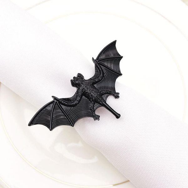 napkin rings 8pcs/lot black bat ring el halloween button alloy deskdecoration supplies
napkin rings 8pcs/lot black bat ring el halloween button alloy deskdecoration supplies