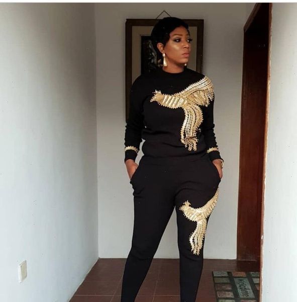 winter spring long sleeve women tracksuits tracksuit sportswear office phoenix sequined sweatshirt pant 2pcs womens set outfits suit am306, Gray
winter spring long sleeve women tracksuits tracksuit sportswear office phoenix sequined sweatshirt pant 2pcs womens set outfits suit am306, Gray