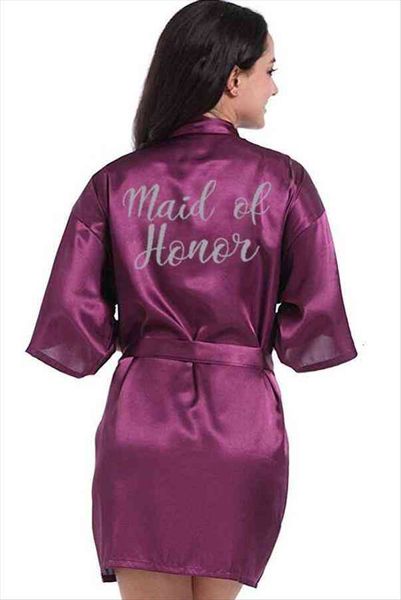 purple robe silver writing women sleepwear mother of the groom robes wedding short bride kimono bridesmaid satin drop, Black;red
purple robe silver writing women sleepwear mother of the groom robes wedding short bride kimono bridesmaid satin drop, Black;red