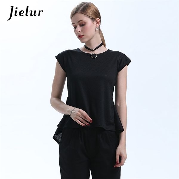 europe summer fashion lace women's t-shirts slim asymmetrical solid color chic short-sleeved tee shirt femme s-xl 210426, White
europe summer fashion lace women's t-shirts slim asymmetrical solid color chic short-sleeved tee shirt femme s-xl 210426, White
