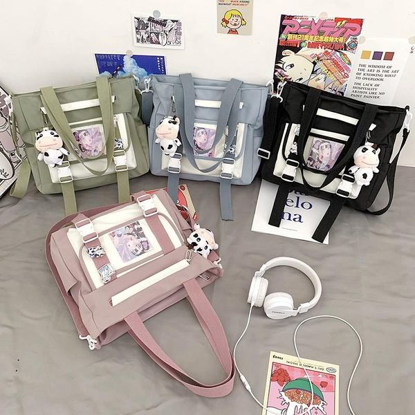 school bags summer 2021 cute fashionable women's messenger bag nylon large-capacity travel light schoolbags for girls mochila
school bags summer 2021 cute fashionable women's messenger bag nylon large-capacity travel light schoolbags for girls mochila