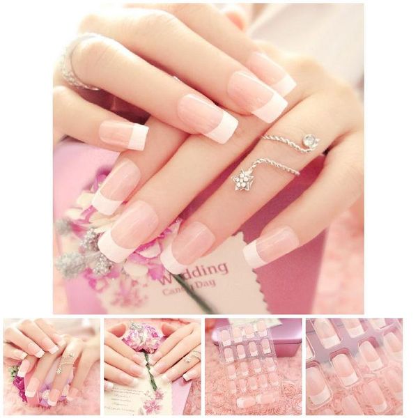 false nails 2021 24 pcs/set french long with glue wedding bride party ladies fake full nail tips mixed size ey669, Red;gold
false nails 2021 24 pcs/set french long with glue wedding bride party ladies fake full nail tips mixed size ey669, Red;gold