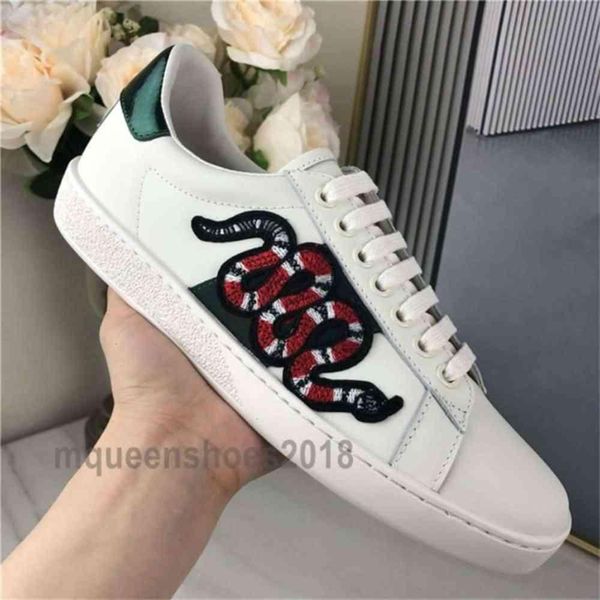 men women sneaker casual shoes chaussures low leather sneakers ace bee stripes shoe embroidery snake sports tr fastship, Black
men women sneaker casual shoes chaussures low leather sneakers ace bee stripes shoe embroidery snake sports tr fastship, Black