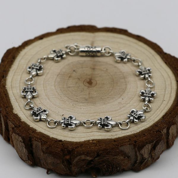 punk power zhilong same 925 sterling sier bracelet for men and women, Golden;silver 
punk power zhilong same 925 sterling sier bracelet for men and women, Golden;silver