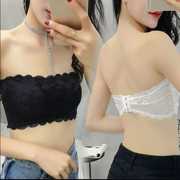 bustiers & corsets sexywomen elastic strapless bra lace tube bandeau crop tank seamless padded underwear wholesale, Black;white
bustiers & corsets sexywomen elastic strapless bra lace tube bandeau crop tank seamless padded underwear wholesale, Black;white