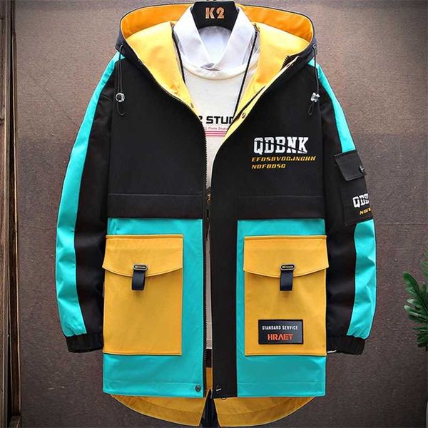men hooded jacket spring autumn men's casual streetwear slim windbreaker jacket man authentic clothing 3xl 210927, Black;brown
men hooded jacket spring autumn men's casual streetwear slim windbreaker jacket man authentic clothing 3xl 210927, Black;brown