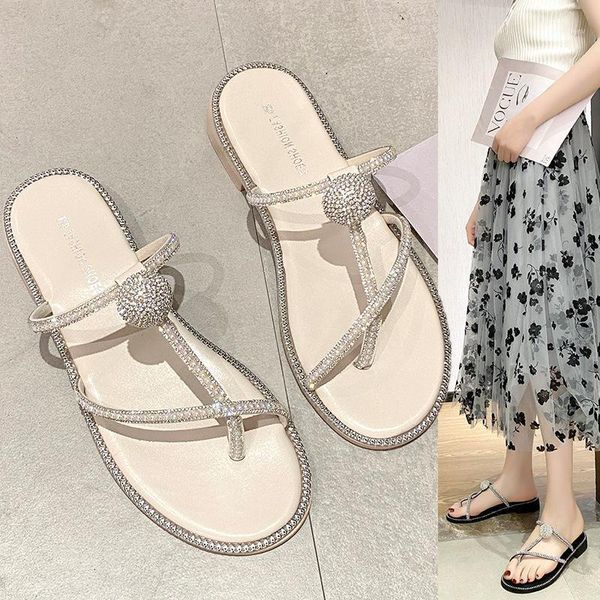 low heels female women summer flip flops bling casual square slippers bordered crystal outdoor handmade lady slides1, Black
low heels female women summer flip flops bling casual square slippers bordered crystal outdoor handmade lady slides1, Black