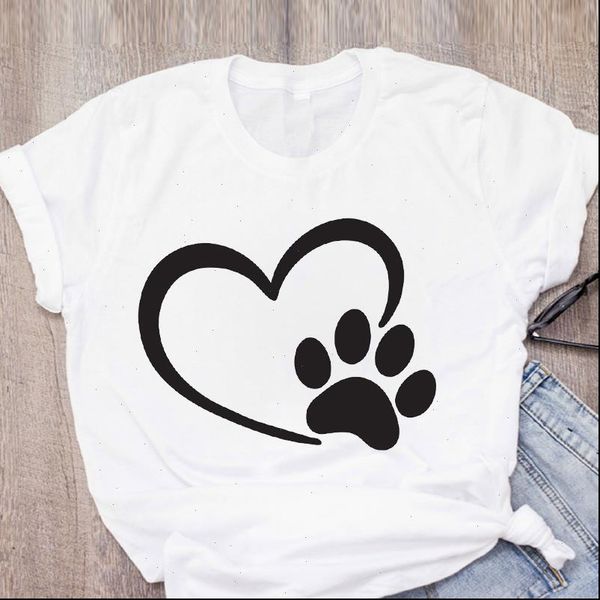 women dog womens paw love pet flower short sleeve fashion printed summer lady clothing t shirt tees female, White
women dog womens paw love pet flower short sleeve fashion printed summer lady clothing t shirt tees female, White