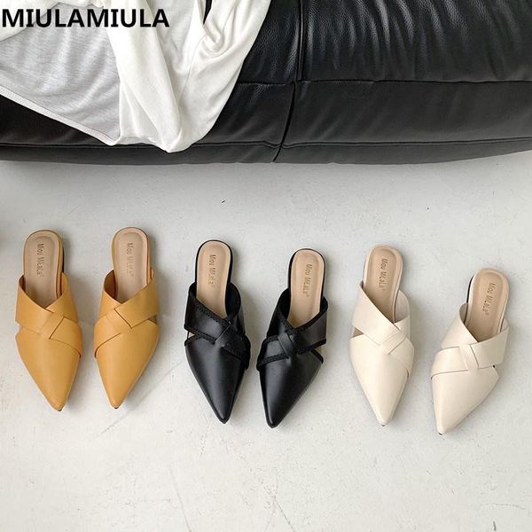 fashion elegant pointed korean shoes flat leather slippers brand designer socofy slip on loafers mules flip flops outside, Black
fashion elegant pointed korean shoes flat leather slippers brand designer socofy slip on loafers mules flip flops outside, Black