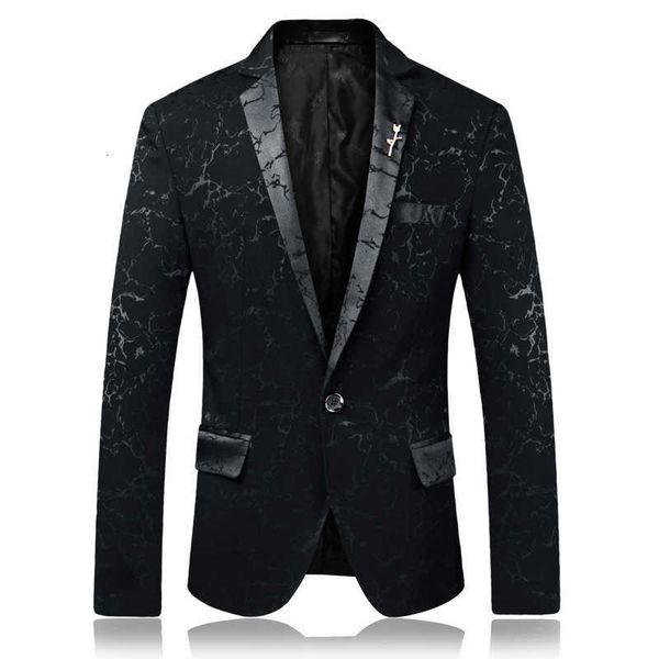 men's suits & blazers men flower slim fit jackets male wedding smart casual jackets and coats size 3xl l9mu, White;black
men's suits & blazers men flower slim fit jackets male wedding smart casual jackets and coats size 3xl l9mu, White;black
