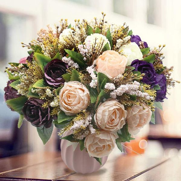 decorative flowers & wreaths artificial decorations wedding festival supplies fake simulation bouquet peony rose five colors peonies vintage
decorative flowers & wreaths artificial decorations wedding festival supplies fake simulation bouquet peony rose five colors peonies vintage