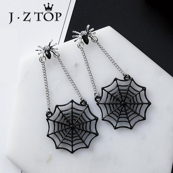 stud jzexaggerated black spider earrings web pendant long tassel animal woman fashion punk brinco jewelry, Golden;silver
stud jzexaggerated black spider earrings web pendant long tassel animal woman fashion punk brinco jewelry, Golden;silver