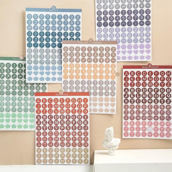 2sheets/pack letters and numbers roud shape scrapbooking paper stickers set stationery diy diary record decoration supplies gift wrap
2sheets/pack letters and numbers roud shape scrapbooking paper stickers set stationery diy diary record decoration supplies gift wrap