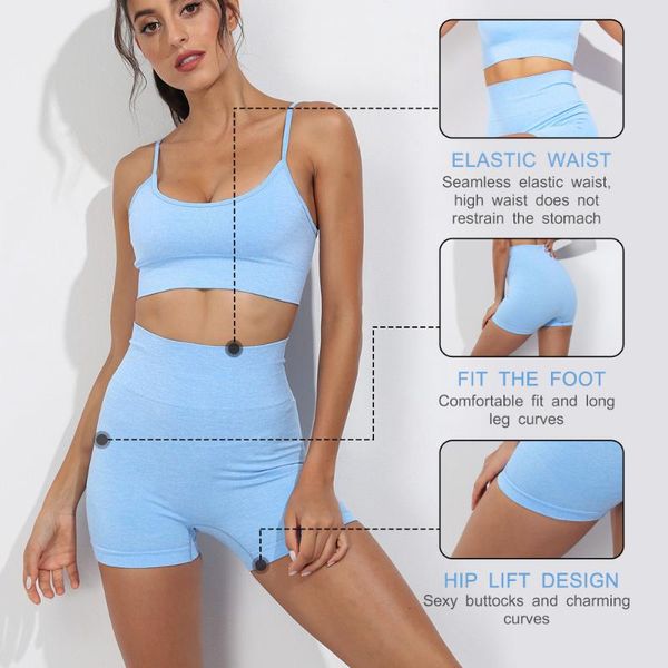 yoga outfit seamless 2pcs gym set crop v-neck sports bra high waist leggings shorts women sport workout suit for fitness
yoga outfit seamless 2pcs gym set crop v-neck sports bra high waist leggings shorts women sport workout suit for fitness