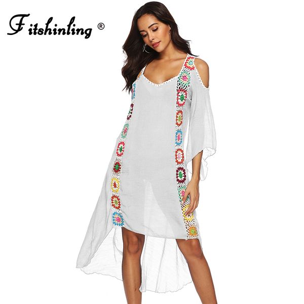 fitshinling open shoulder summer beach dress women swimwear handmade crochet irregular boho pareo 2021 bikini cover up new
fitshinling open shoulder summer beach dress women swimwear handmade crochet irregular boho pareo 2021 bikini cover up new