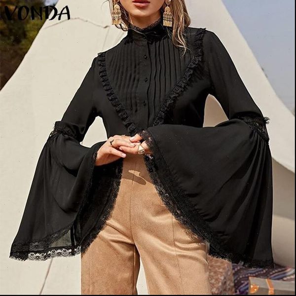 womens blouses solid shirt vonda stylish autumn long bell sleeve tunic white vintage casual work blusas 5xl
womens blouses solid shirt vonda stylish autumn long bell sleeve tunic white vintage casual work blusas 5xl