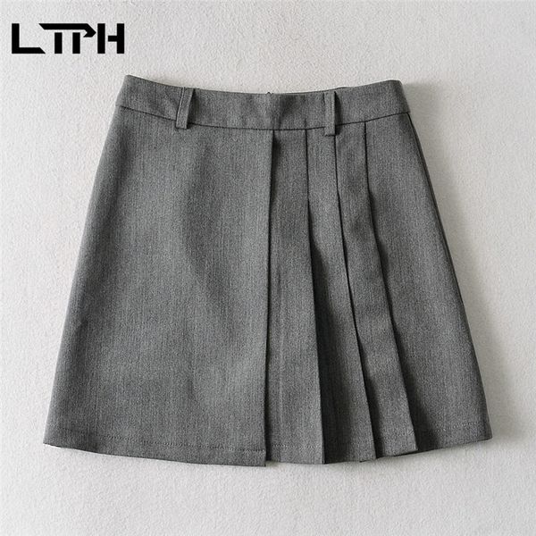 tlph few design vintage preppy style suit pleated skirt high waist slim solid color all-match mini skirts women autumn 210427, Black
tlph few design vintage preppy style suit pleated skirt high waist slim solid color all-match mini skirts women autumn 210427, Black