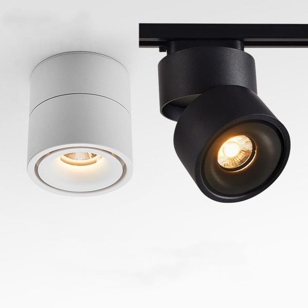 ceiling lights dimmable10w 15w white /black ac85-265vcob led downlight surface mounted 360 degree rotation 90 degrees track
ceiling lights dimmable10w 15w white /black ac85-265vcob led downlight surface mounted 360 degree rotation 90 degrees track