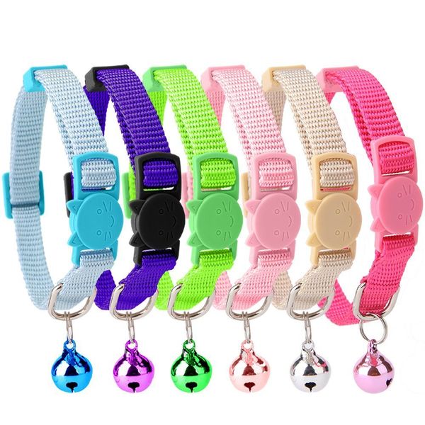 factory price nylon quick release safe buckle adjustable breakaway cat collar with bell
factory price nylon quick release safe buckle adjustable breakaway cat collar with bell