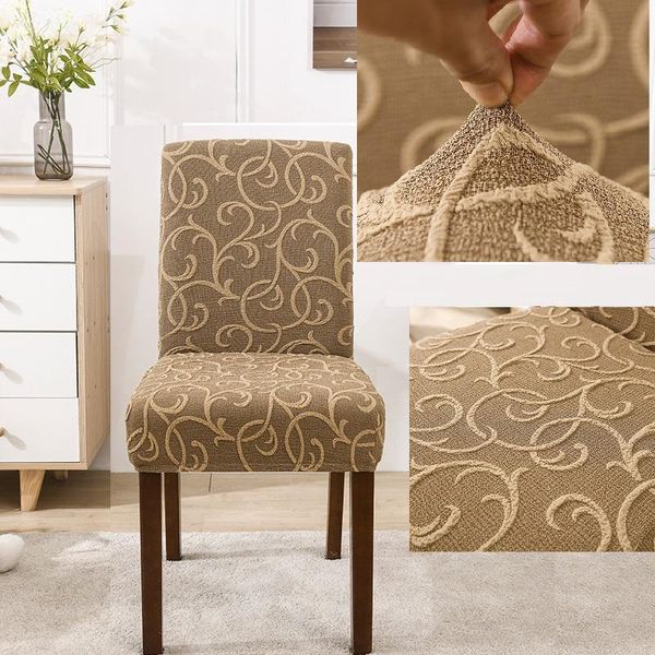 1/2/4 pcs jacquard dining chair cover spandex elastic slipcover case stretch luxury for wedding el banquet covers
1/2/4 pcs jacquard dining chair cover spandex elastic slipcover case stretch luxury for wedding el banquet covers