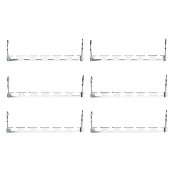 hangers & racks 6pcs hanger multifunctional metal cascading closet organizer for space saving
hangers & racks 6pcs hanger multifunctional metal cascading closet organizer for space saving