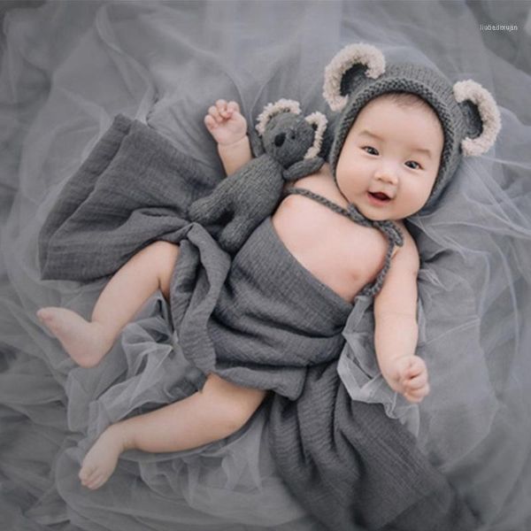 caps & hats 2021 born pography props handmade knitted jumpsuit with beanie hat koala doll set for baby po accessories1, Yellow
caps & hats 2021 born pography props handmade knitted jumpsuit with beanie hat koala doll set for baby po accessories1, Yellow
