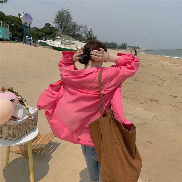 women blouses office lady 100% cotton oversize loose lapel korean pink long sleeve spring college fashion wild shirts 210527, White
women blouses office lady 100% cotton oversize loose lapel korean pink long sleeve spring college fashion wild shirts 210527, White