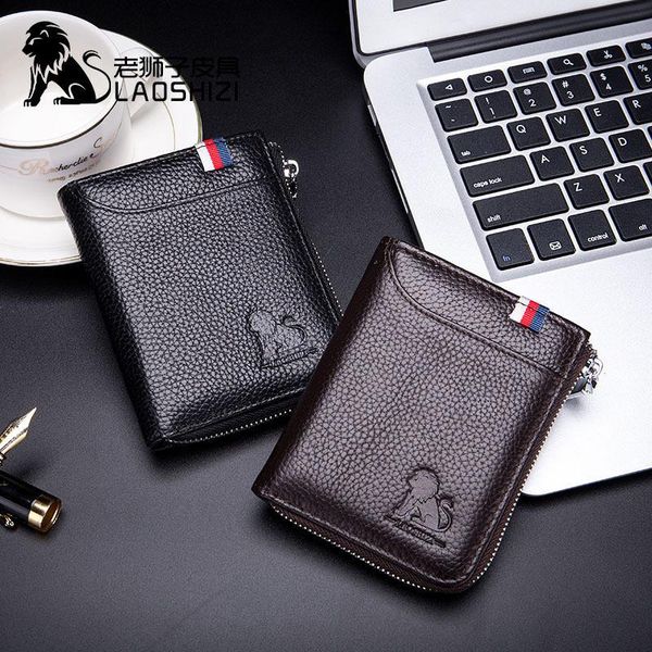 wallets 2021 men's genuine leather short wallet fashion coin purse driver's license bag for men card mini, Red;black
wallets 2021 men's genuine leather short wallet fashion coin purse driver's license bag for men card mini, Red;black